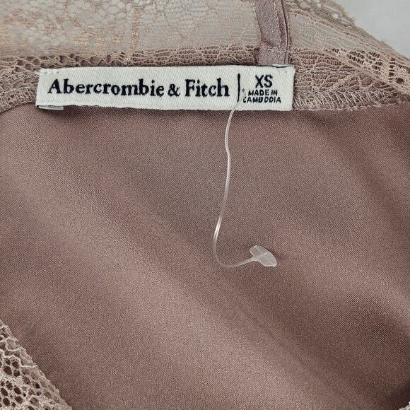 ABERCROMBIE & FITCH WOMEN’S TAUPE CAMISOLE – SIZE XS – ELEGANT & STYLISH - Picture 7 of 14